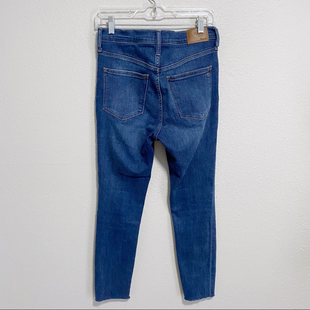 Madewell 9" Mid-Rise Skinny Jeans 27 - Picture 2 of 7